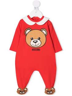Moschino Kids пижама Teddy Bear с логотипом