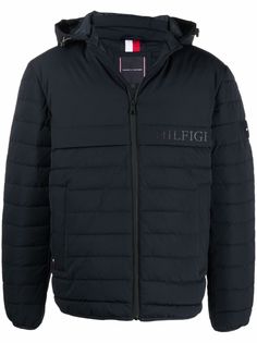 Tommy Hilfiger пуховик с логотипом