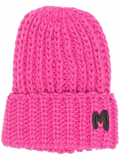 M Missoni шапка бини крупной вязки с нашивкой-логотипом