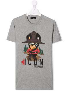 Dsquared2 Kids футболка Ciro с графичным принтом