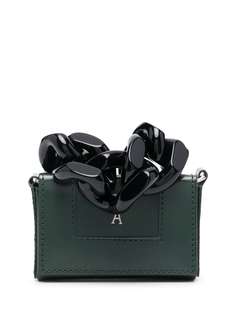 AMI Paris каркасная сумка с монограммой Ami de Coeur