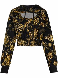 Versace Jeans Couture худи с принтом Barocco