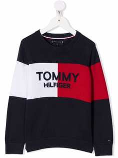 Tommy Hilfiger Junior джемпер Archive в стиле колор-блок