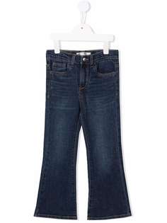 Levis Kids расклешенные укороченные джинсы с завышенной талией