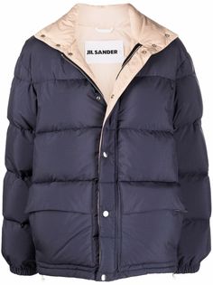 Jil Sander пуховик из переработанного полиэстера