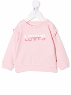 Levis Kids толстовка с круглым вырезом и логотипом