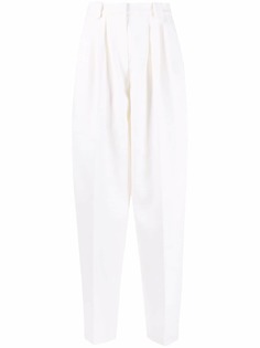 Magda Butrym шелковые брюки строгого кроя