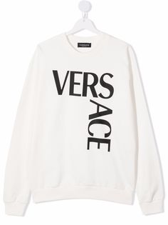 Versace Kids толстовка с логотипом