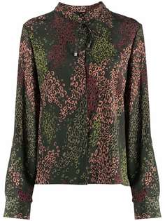 ASPESI рубашка с леопардовым принтом