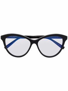 Saint Laurent Eyewear очки SL456 в оправе кошачий глаз