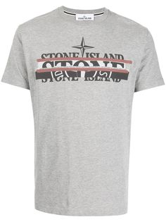 Stone Island футболка с логотипом