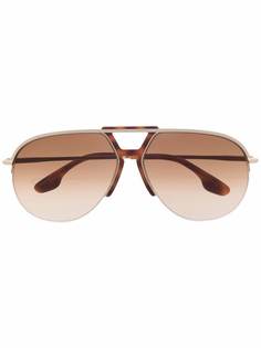 Victoria Beckham солнцезащитные очки-авиаторы VB222