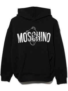 Moschino Kids худи Teddy Bear с логотипом