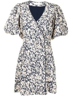 Jonathan Simkhai платье мини с цветочным принтом