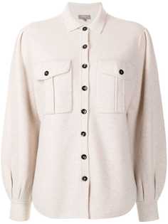 N.Peal куртка-рубашка с длинными рукавами