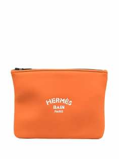 Hermès клатч Bain pre-owned с логотипом Hermes