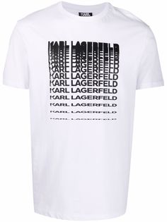 Karl Lagerfeld футболка с логотипом