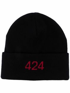424 шапка бини с вышитым логотипом