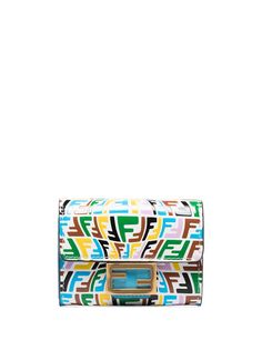 Fendi кошелек с логотипом FF Vertigo