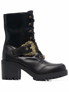 Versace Jeans Couture ботинки с пряжкой
