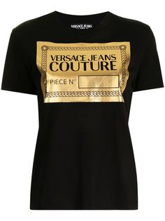 Versace Jeans Couture футболка с логотипом