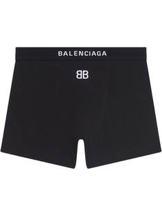 Balenciaga трусы-брифы с вышитым логотипом