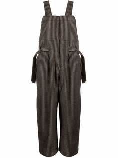 Uma Wang укороченный комбинезон в тонкую полоску
