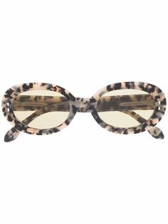 Isabel Marant Eyewear солнцезащитные очки в круглой оправе черепаховой расцветки