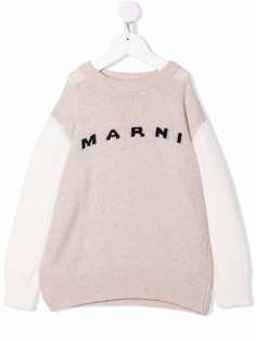 Marni Kids джемпер с логотипом