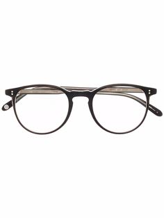 Garrett Leight очки Rennie в круглой оправе