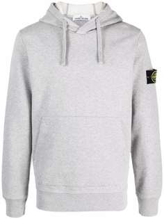 Stone Island худи с нашивкой-логотипом
