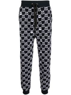 Moschino спортивные брюки Double Question Mark