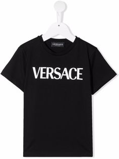 Versace Kids футболка с логотипом