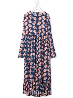 Marni Kids платье макси с цветочным принтом