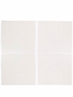 Brunello Cucinelli льняная скатерть с бахромой