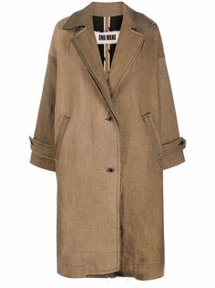Uma Wang однобортное пальто