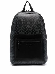 Calvin Klein рюкзак из искусственной кожи с монограммой