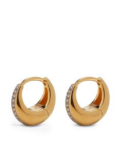 Otiumberg маленькие серьги-кольца из желтого золота