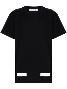 Off-White футболка с принтом
