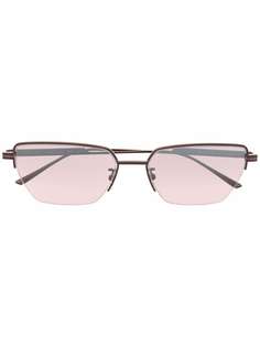 Bottega Veneta Eyewear солнцезащитные очки BV1107S в прямоугольной оправе