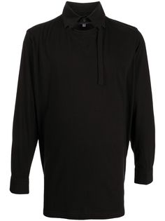 Yohji Yamamoto деконструированная рубашка