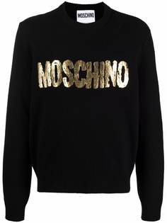 Moschino джемпер с логотипом