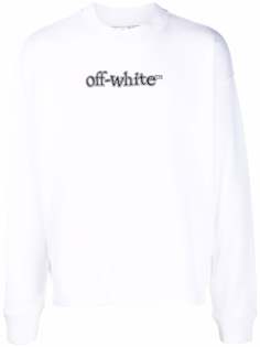 Off-White толстовка с логотипом