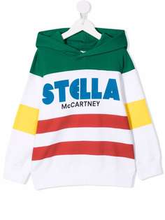 Stella McCartney Kids худи в стиле колор-блок