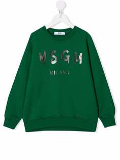 MSGM Kids толстовка с логотипом