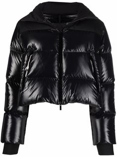 Moncler укороченный пуховик