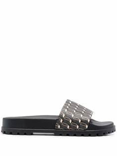 Dsquared2 шлепанцы с монограммой