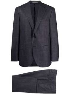 Corneliani костюм-двойка в ломаную клетку