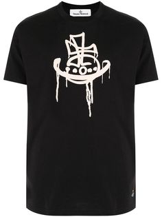 Vivienne Westwood футболка с принтом Drip Orb