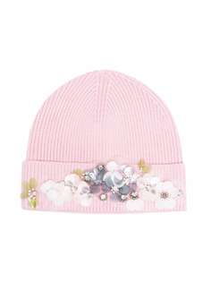 Monnalisa шапка с цветочным декором